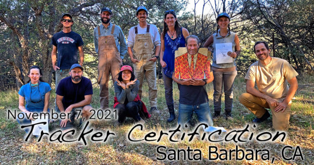 Santa Barbara Tracker Certification 11/7/2021